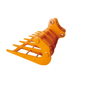 Excavator Rake from Leading Edge Attachments